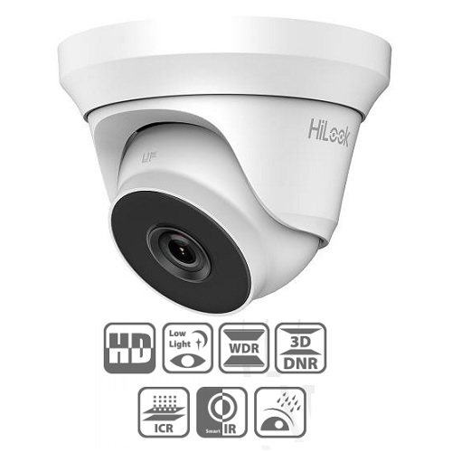 HiLook, THC-T223-M[2.8mm], 2MP EXIR Turret Camera,120 dB - 6mm